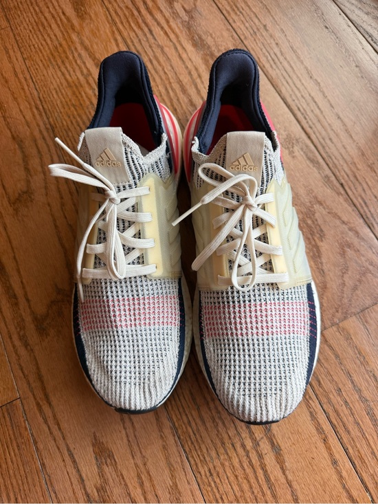 adidas Other - adidas UltraBoost 19 Clear Brown/White Primeknit 360 Lace-Up Cushioned B37705